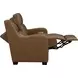 Ayden Hillwood Toffee Leather 60" Power Reclining Loveseat with Power Lumbar and USB Charging