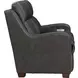 Ayden Elway Dark Gray Leather Power Reclining Living Room Set with Power Headrest and Power Lumbar