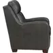Ayden Elway Dark Gray Leather Power Reclining Living Room Set with Power Headrest and Power Lumbar