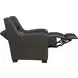 Ayden Elway Dark Gray Leather Power Reclining Living Room Set with Power Headrest and Power Lumbar
