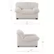 Halston Flecked Oat Upholstered Lounge Chair