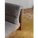 Pierce Flecked Black Upholstered Accent Chair