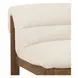 Pierce Flecked Beige Upholstered Accent Chair