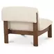 Pierce Flecked Beige Upholstered Accent Chair