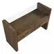 Garland Toffee Rectangular Glass Top Sofa Table