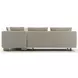 Altura Oatmeal 2 Piece Modular L Sectional with Pillows