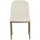 Leandro Zenith Alabaster Performance Fabric Dining Chair Set of 2