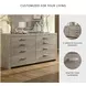 Culverbach Gray Dresser