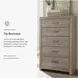 Culverbach Gray 5 Drawer Chest