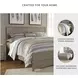 Culverbach Grey King Panel Bed