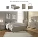 Culverbach Grey King Panel Bed