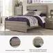 Culverbach Gray Full Panel Bed