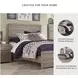 Culverbach Gray Full Panel Bed
