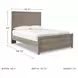 Culverbach Gray Full Panel Bed