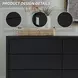 Danziar Black Dresser