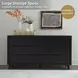 Danziar Black Dresser