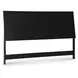 Danziar Matte Black Queen Panel Headboard