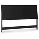 Danziar Matte Black King Panel Headboard
