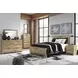 Hyanna Tan Brown 6 Drawer Dresser and Rectangular Mirror