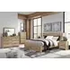 Hyanna Tan Brown 6 Drawer Dresser and Rectangular Mirror