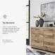 Hyanna Tan Six Drawer Dresser