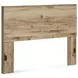 Hyanna Golden Rustic Queen Panel Headboard