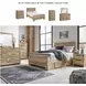 Hyanna Tan Two Drawer Nightstand