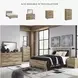 Hyanna Tan Queen Panel Bed