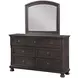 B01061 Gray 7 Drawer Dresser