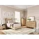 Galletyn Warm Brown Twin Panel Bed