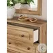 Galletyn Warm Brown Dresser with Mirror