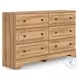 Galletyn Warm Brown Panel Bedroom Set