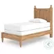 Galletyn Warm Brown Twin Panel Bed