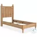 Galletyn Warm Brown Twin Panel Bed