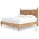 Galletyn Warm Brown King Panel Bed