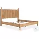 Galletyn Warm Brown King Panel Bed