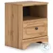 Galletyn Warm Brown Panel Bedroom Set