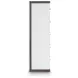 Mazilar Brown and White 5 Drawer Chest