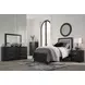 Raechalla Matte Black 6 Drawer Dresser