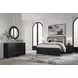Raechalla Matte Black 6 Drawer Dresser