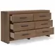 Jonnifer Auburn 6 Drawer Dresser