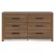 Jonnifer Auburn 6 Drawer Dresser