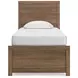 Jonnifer Auburn Twin Panel Bed