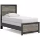 Jonnifer Black and Gray Youth Panel Bedroom Set