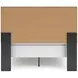 Jonnifer Black and Gray Queen Panel Bed