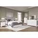 Raechalla Matte White Rectangular Dresser Mirror