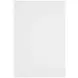 Raechalla White and Gray King Upholstered Panel Headboard and LED