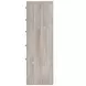 Jonnifer Light Gray 5 Drawer Chest