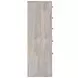 Jonnifer Light Gray 5 Drawer Chest