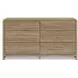 Dovander Warm Natural Brown Youth Panel Bedroom Set